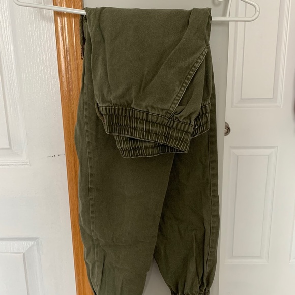 Army Green Joggers - Picture 2 of 3